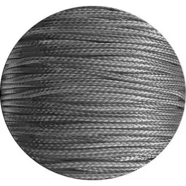 Lacets fins cirés en gris foncé pour vos chaussures