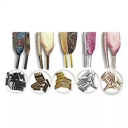 Lacets fins cirés en gris foncé pour vos chaussures