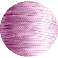 Lacets fins cirés en rose pâle pour vos chaussures 2