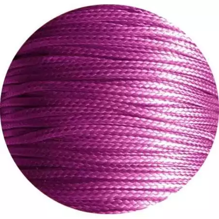 Lacets fins cirés en rose framboise pour vos chaussures