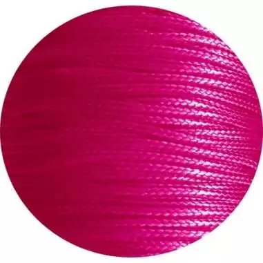 Lacets fins cirés en roses fluo pour vos chaussures