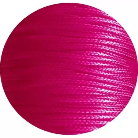 Lacets fins cirés en roses fluo pour vos chaussures