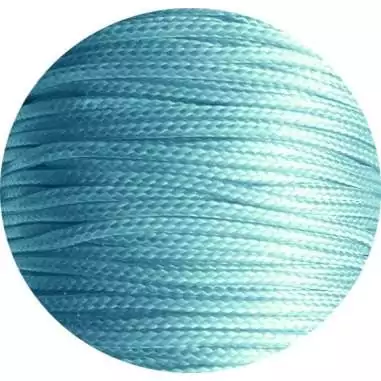 Lacets fins cirés en bleu pâle pour vos chaussures