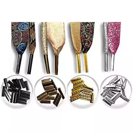 Lacets cirés ronds fins multicolores fluos-Achat|Vente en…