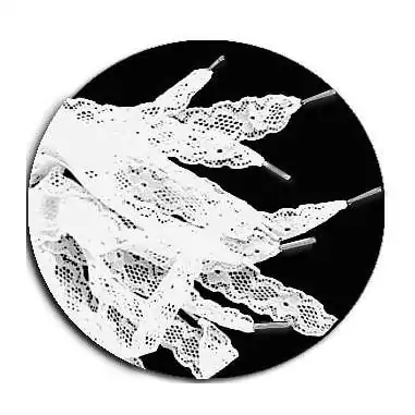 Lacets de chaussures blancs en dentelle -Achat|Vente en…