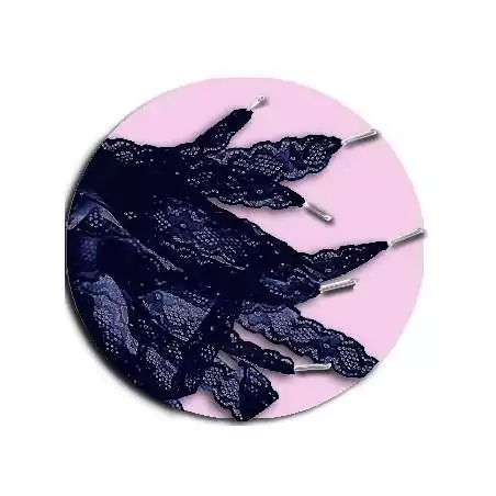 Lacets de chaussures dentelle bleu marine. pour vos…