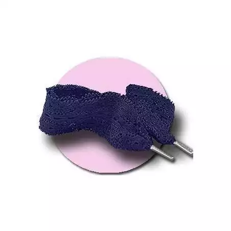 Lacets de chaussures dentelle bleu marine. pour vos…