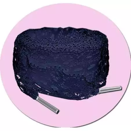 Lacets de chaussures dentelle bleu marine. pour vos…