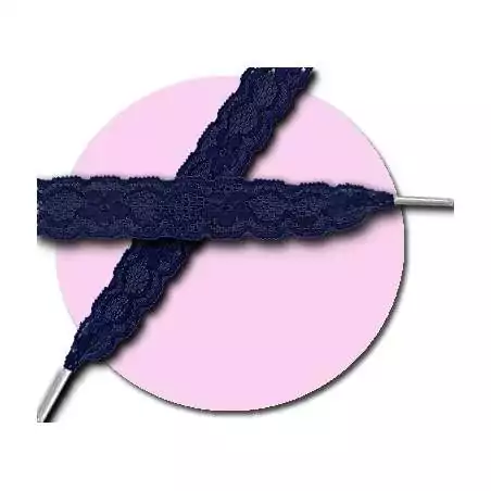 Lacets de chaussures dentelle bleu marine. pour vos…