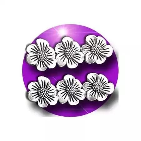 Décoration bijou de lacets crânes argentés en vente en…