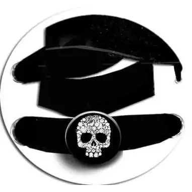 Envie de décorer vos chaussures ? Décorations Crânes…