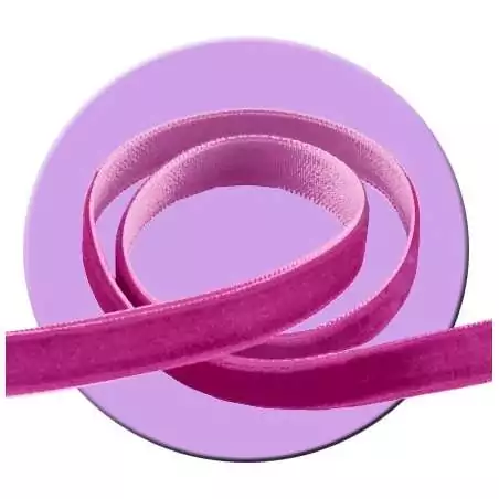 Lacets velours&nbsp;framboise pour vos chaussures