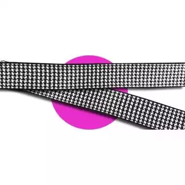 Lacets originaux pied de poule noir blanc en vente en…