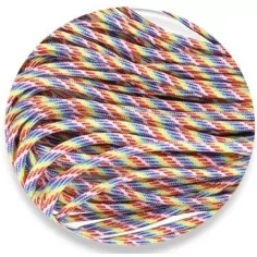 Lacets ronds paracorde&nbsp;multicolores pour vos chaussures 2