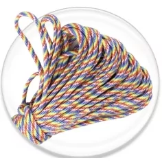 Lacets ronds paracorde&nbsp;multicolores pour vos chaussures