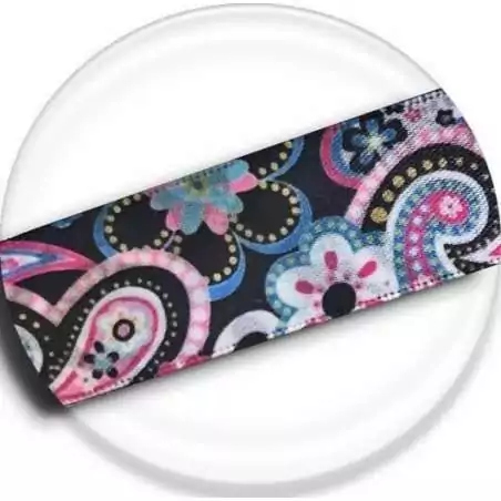 Lacets larges satin&nbsp;cachemire pour vos chaussures