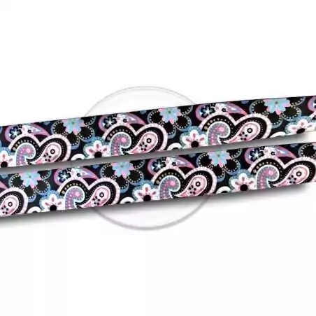 Lacets larges satin&nbsp;cachemire pour vos chaussures