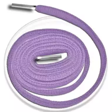 Lacets de chaussures violets lavande et ronds, boutique de…