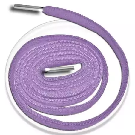 Lacets de chaussures violets lavande et ronds, boutique de…