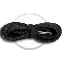 Lacets ronds&nbsp;noirs pour vos chaussures