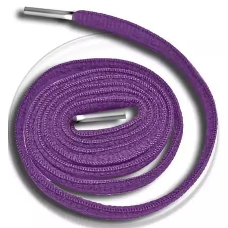 Lacets de chaussures violets foncés, ronds, en couleur et…