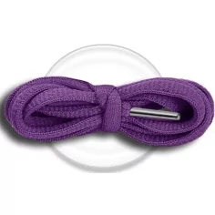 Lacets de chaussures violets foncés, ronds, en couleur et…
