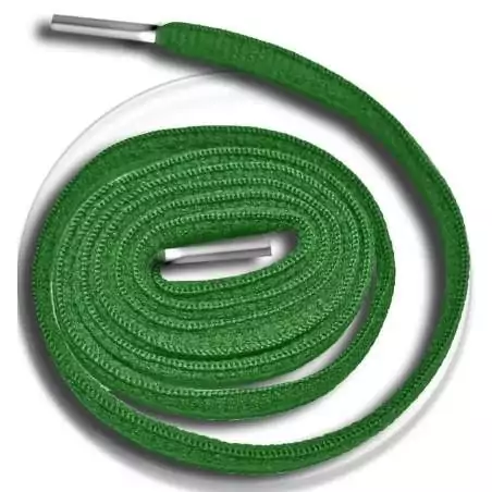 Lacets de chaussures verts gazon, ronds, en couleur et…