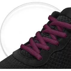 Lacets ronds&nbsp;bordeaux pour vos chaussures 2