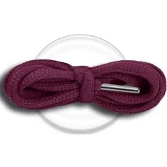 Lacets ronds&nbsp;bordeaux pour vos chaussures