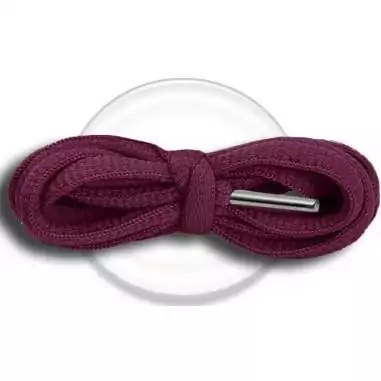 Lacets ronds&nbsp;bordeaux pour vos chaussures
