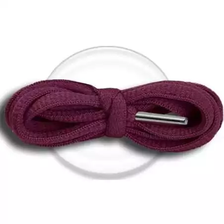 Lacets ronds&nbsp;bordeaux pour vos chaussures