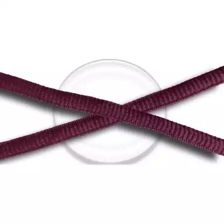 Lacets ronds&nbsp;bordeaux pour vos chaussures