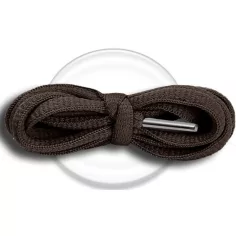 Lacets ronds en marron&nbsp;café pour vos chaussures