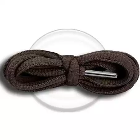 Lacets de chaussures couleur marron chocolat ronds…