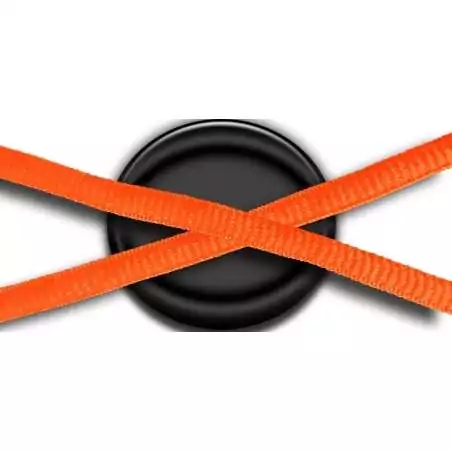 Lacets de chaussures fluos orange et ronds fantaisie…