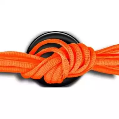 Lacets de chaussures fluos orange et ronds fantaisie…