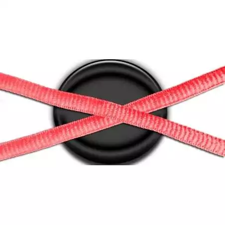 Lacets de chaussures fluos corail ronds fantaisie colorés…