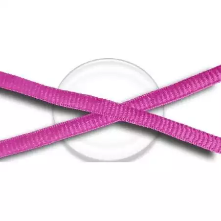 Lacets de chaussures roses fushia, ronds, en couleur et…