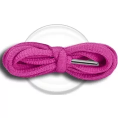 Lacets de chaussures roses fushia, ronds, en couleur et…
