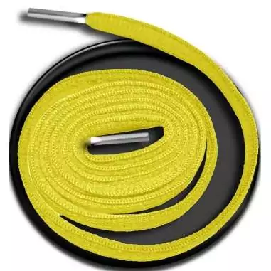 Lacets de chaussures couleur jaune ronds fantaisie colorés…