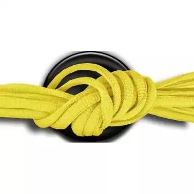 Lacets de chaussures couleur jaune ronds fantaisie colorés…