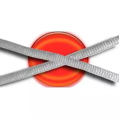 Lacets de chaussures gris pâles, gris souris, ronds en…