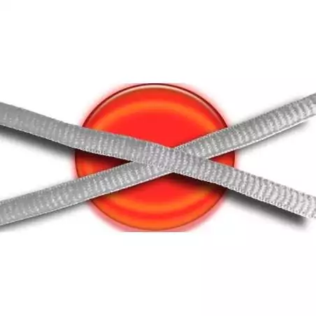 Lacets de chaussures gris pâles, gris souris, ronds en…