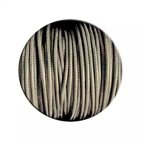 Lacets fins cirés en brun tabac pour vos chaussures