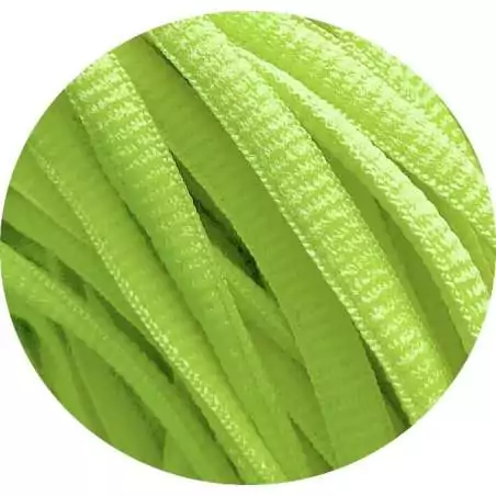 Lacets de chaussures verts pistache, ronds, en couleur et…