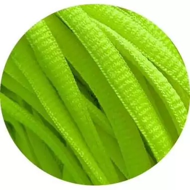 Lacets de chaussures verts anis, ronds, en couleur et…