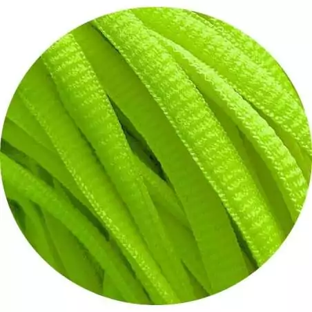 Lacets de chaussures verts anis, ronds, en couleur et…