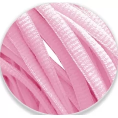 Lacets de chaussures roses pâles, ronds, en couleur et… 2