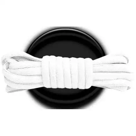 Lacets ronds en blanc pour vos chaussures