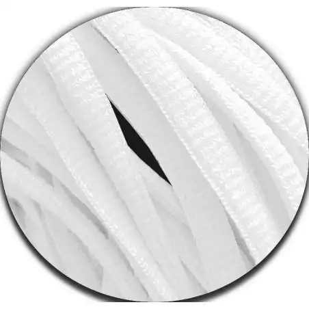 Lacets ronds en blanc pour vos chaussures